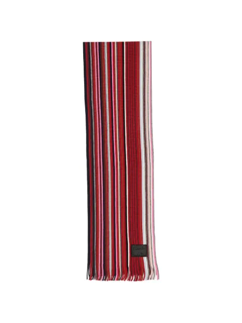 Paul Smith wool iver-stripe scarf