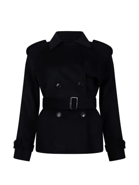Park Place double-breasted belted coat