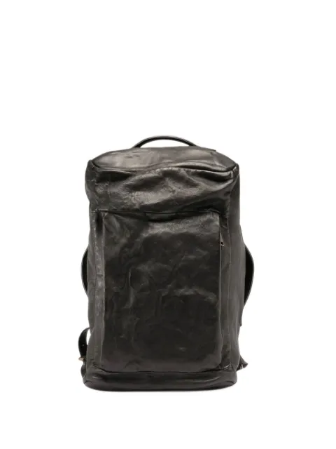 Officine Creative Helmet 052 leather backpack