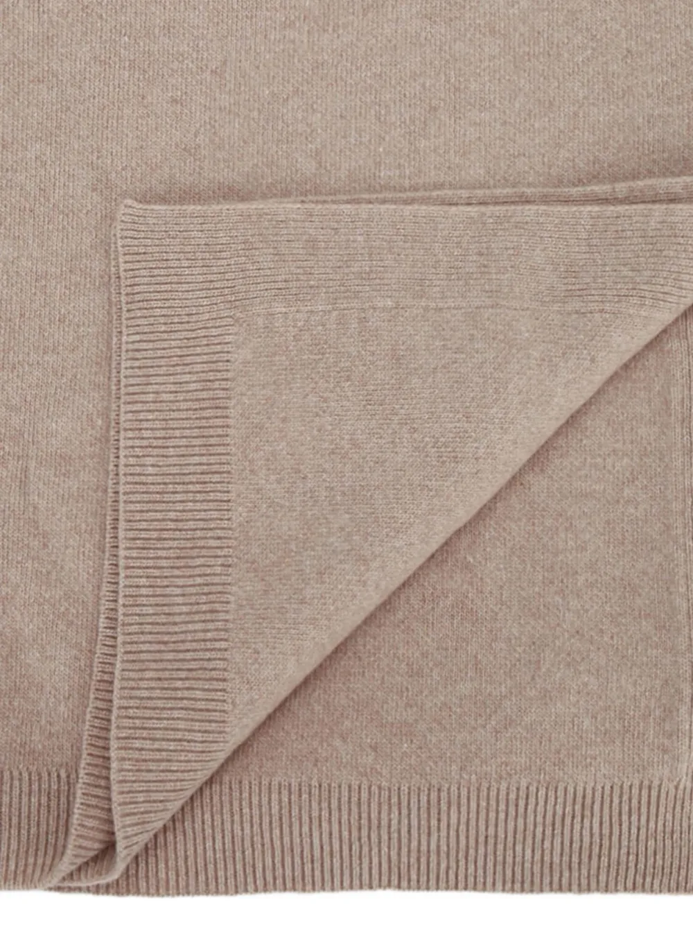Moncler Enfant logo-patch scarf Beige