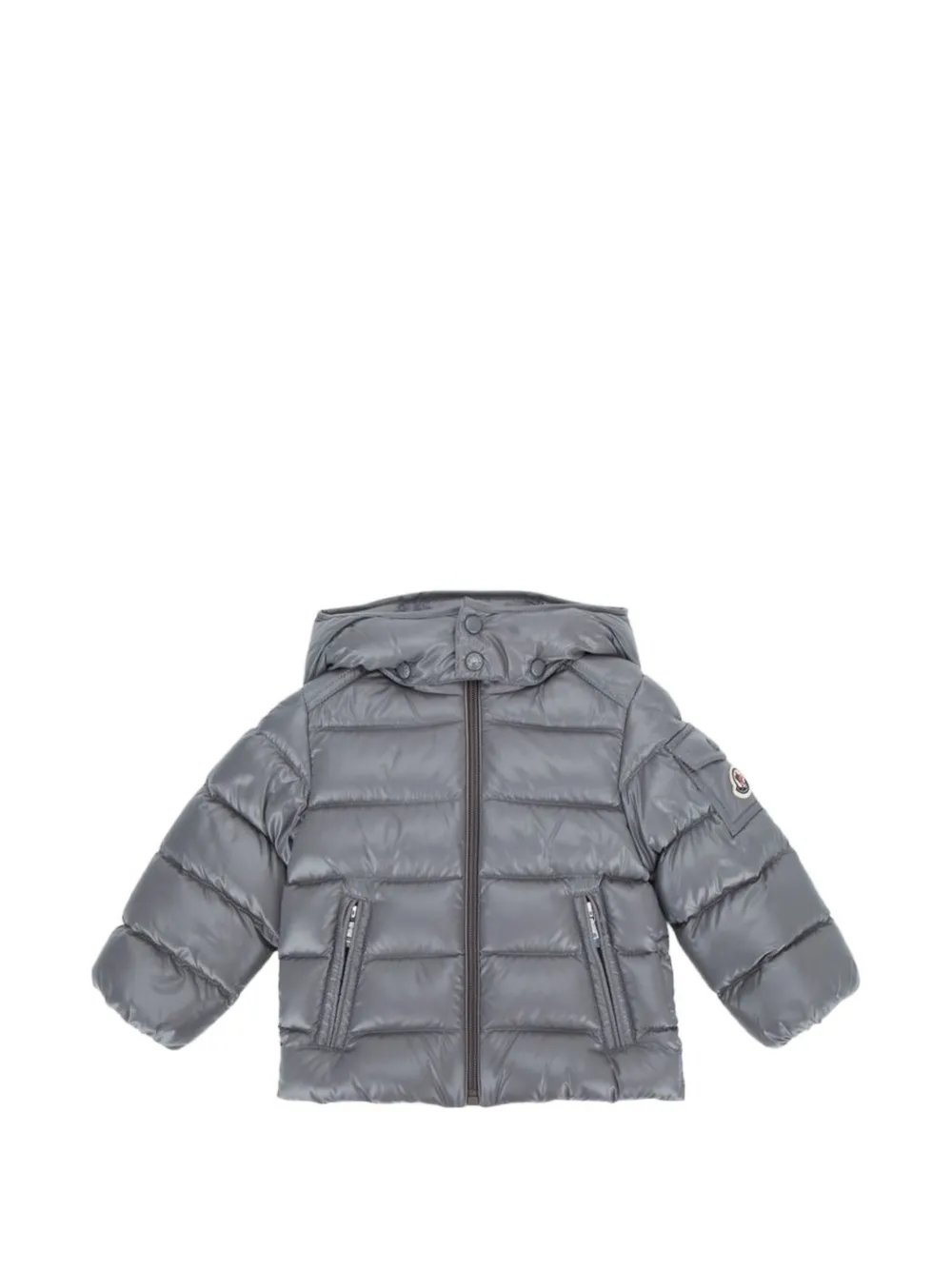 Moncler Enfant Maya quilted jacket Grijs