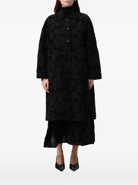 Ter Et Bantine floral-devoré coat
