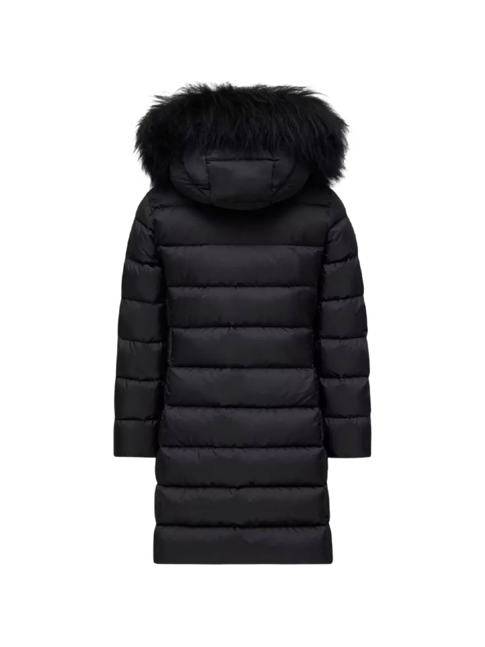 Moncler Enfant Abelle hooded coat Zwart