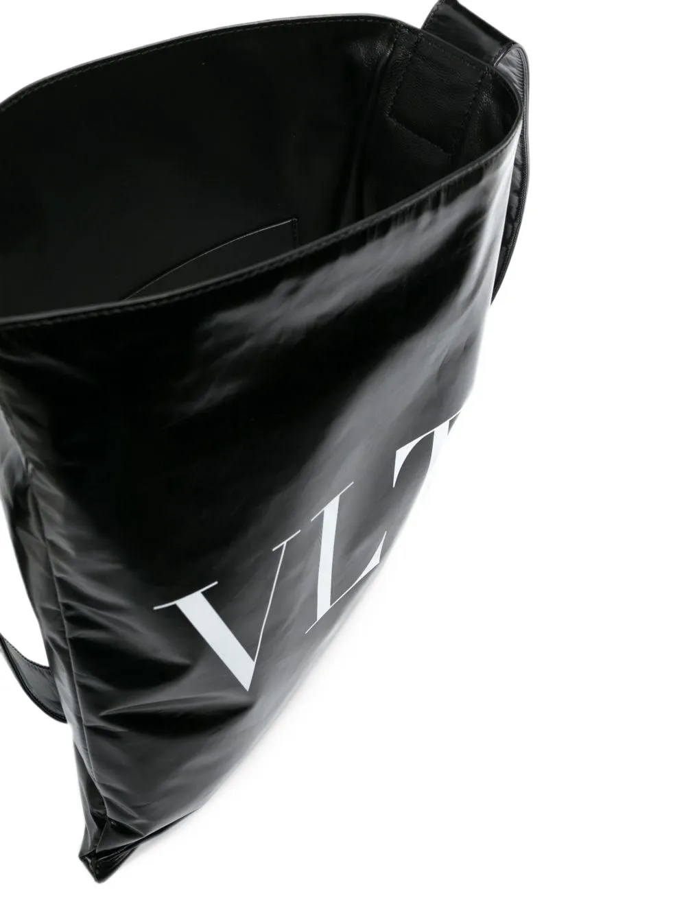 Valentino Garavani VLTN logo-print tote bag Zwart