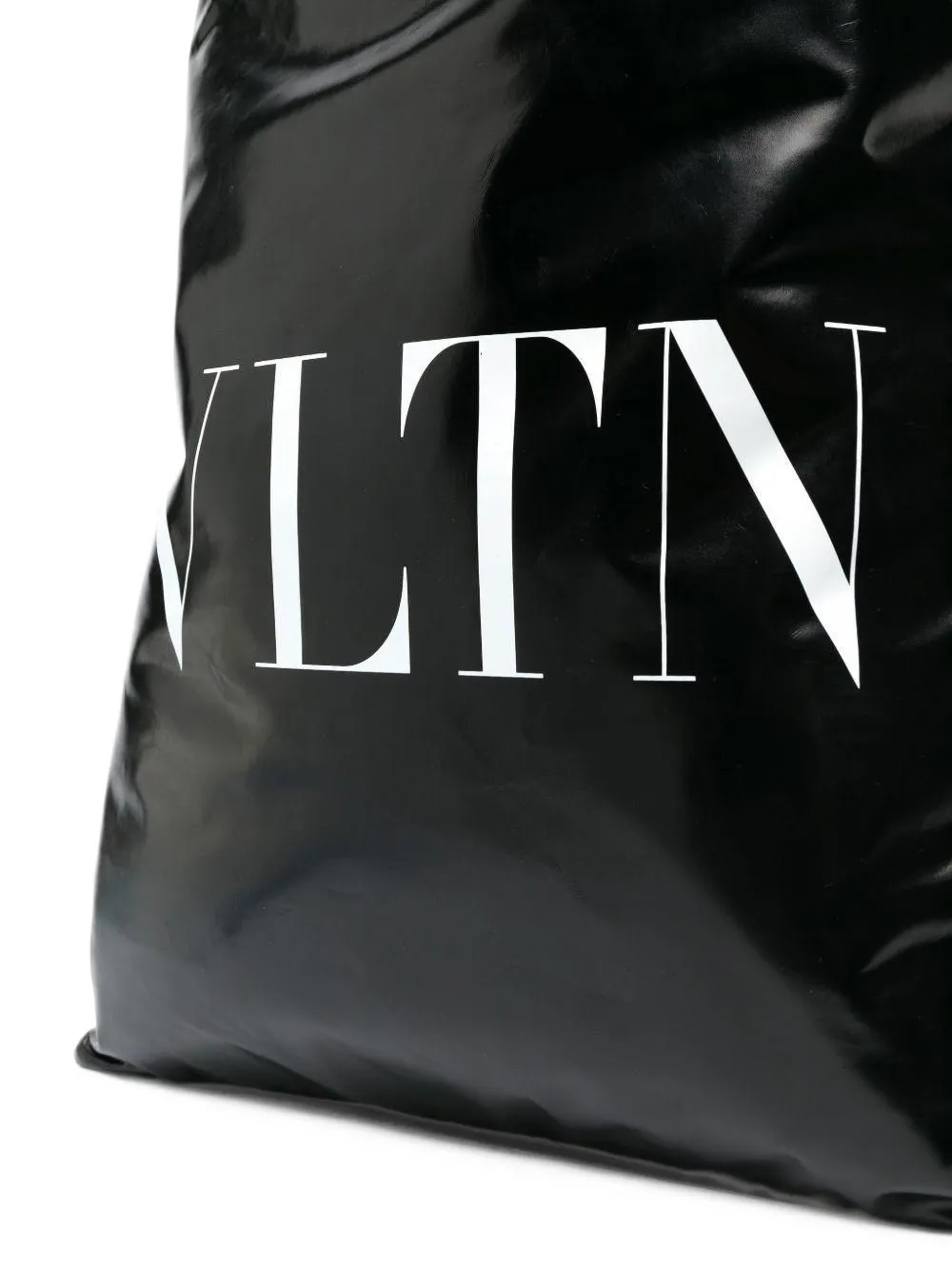 Valentino Garavani VLTN logo-print tote bag Zwart