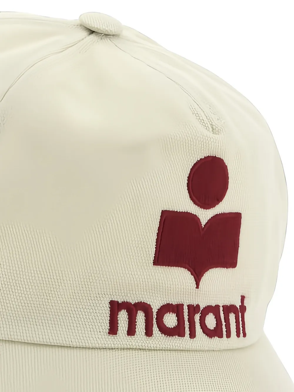 ISABEL MARANT Tyron logo-embroidered baseball cap Beige