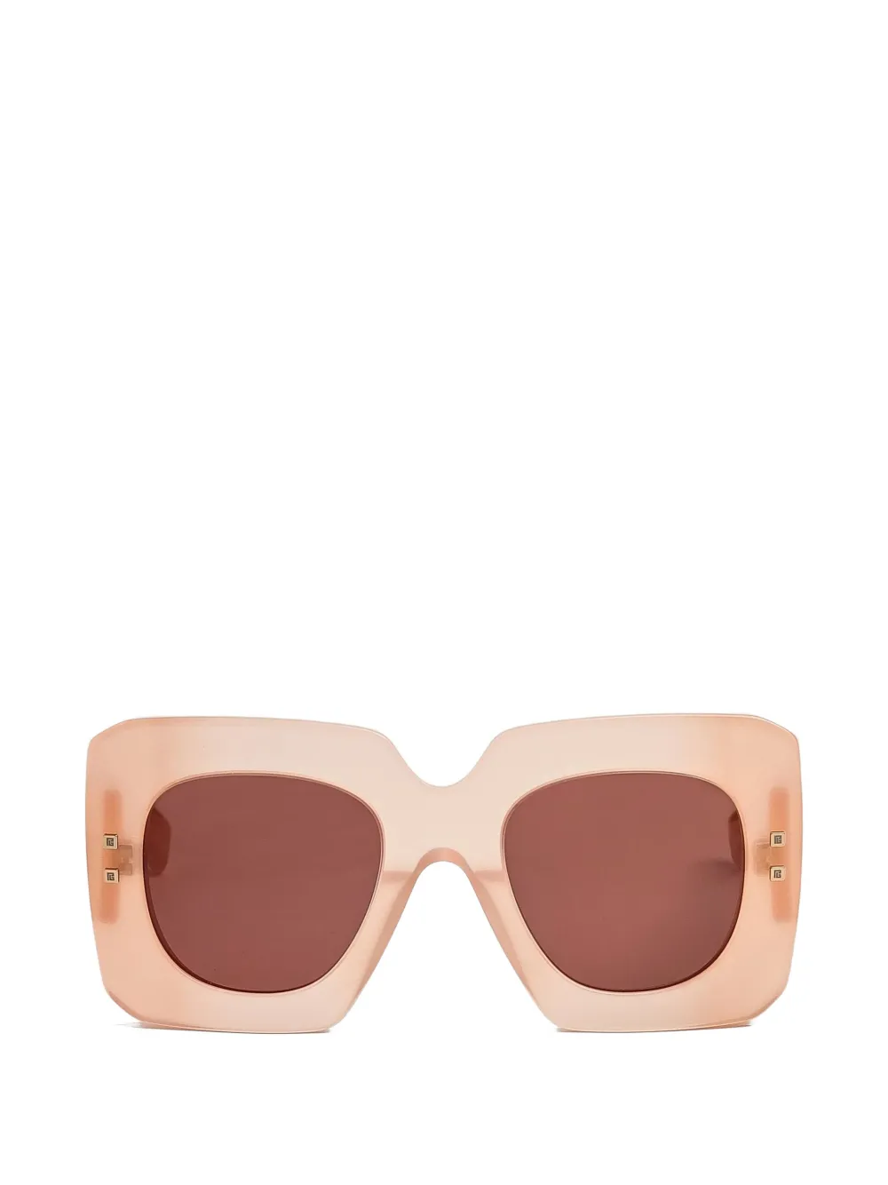 Balmain B-Bold square-frame sunglasses Beige