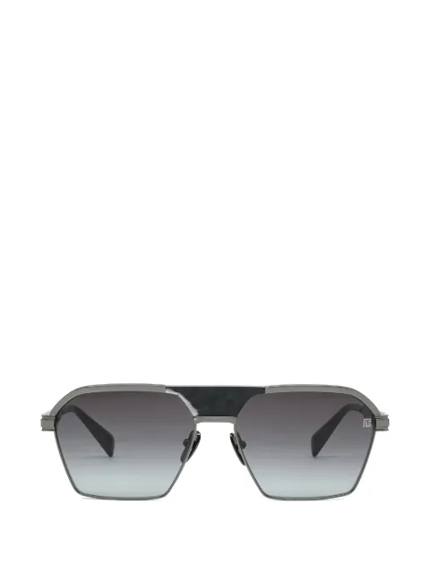 Balmain Sergeant geometric-frame sunglasses