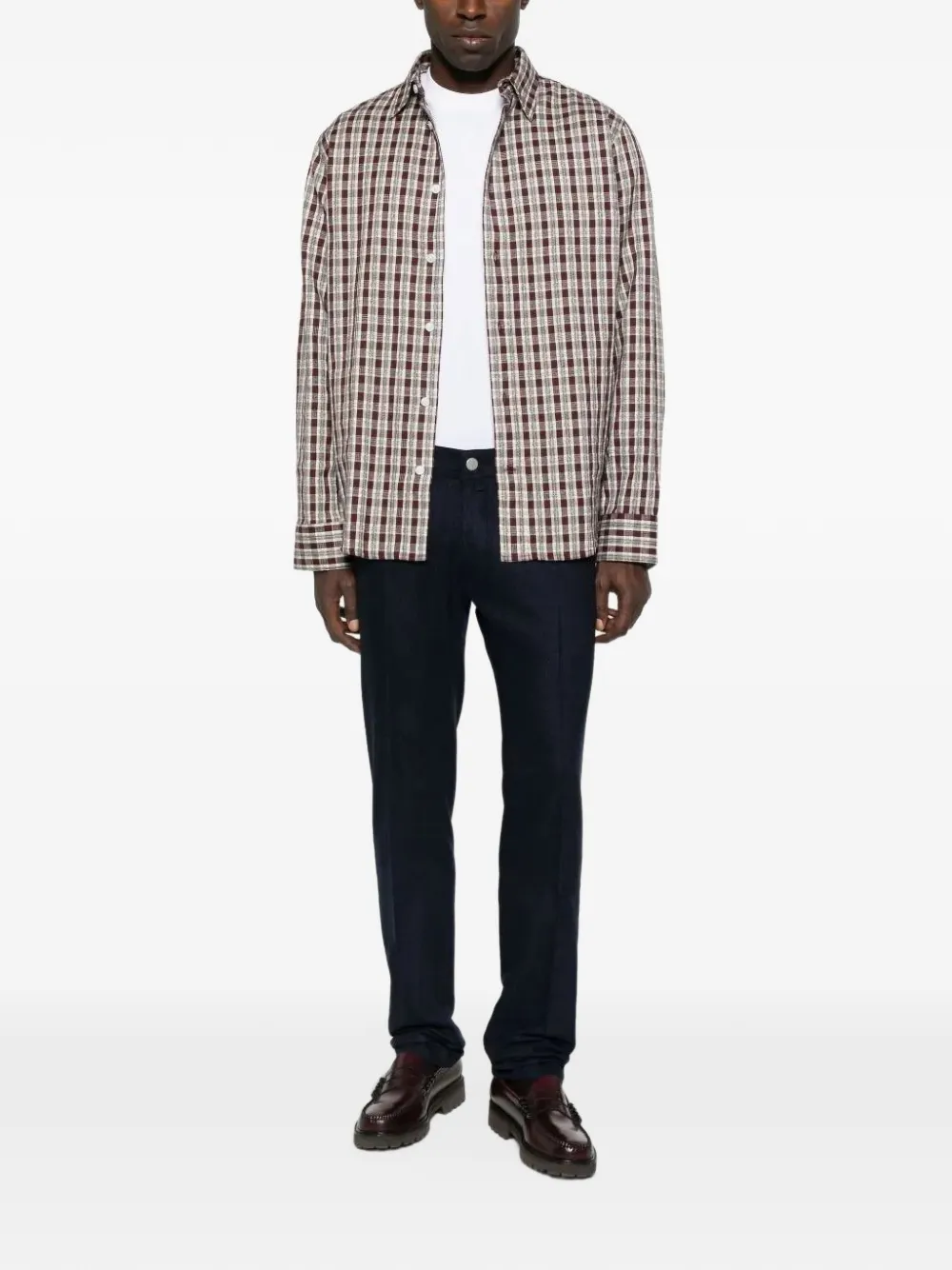 Jacob Cohën Bard slim-fit trousers Blauw