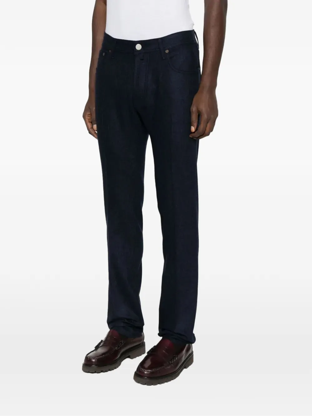 Jacob Cohën Bard slim-fit trousers Blauw