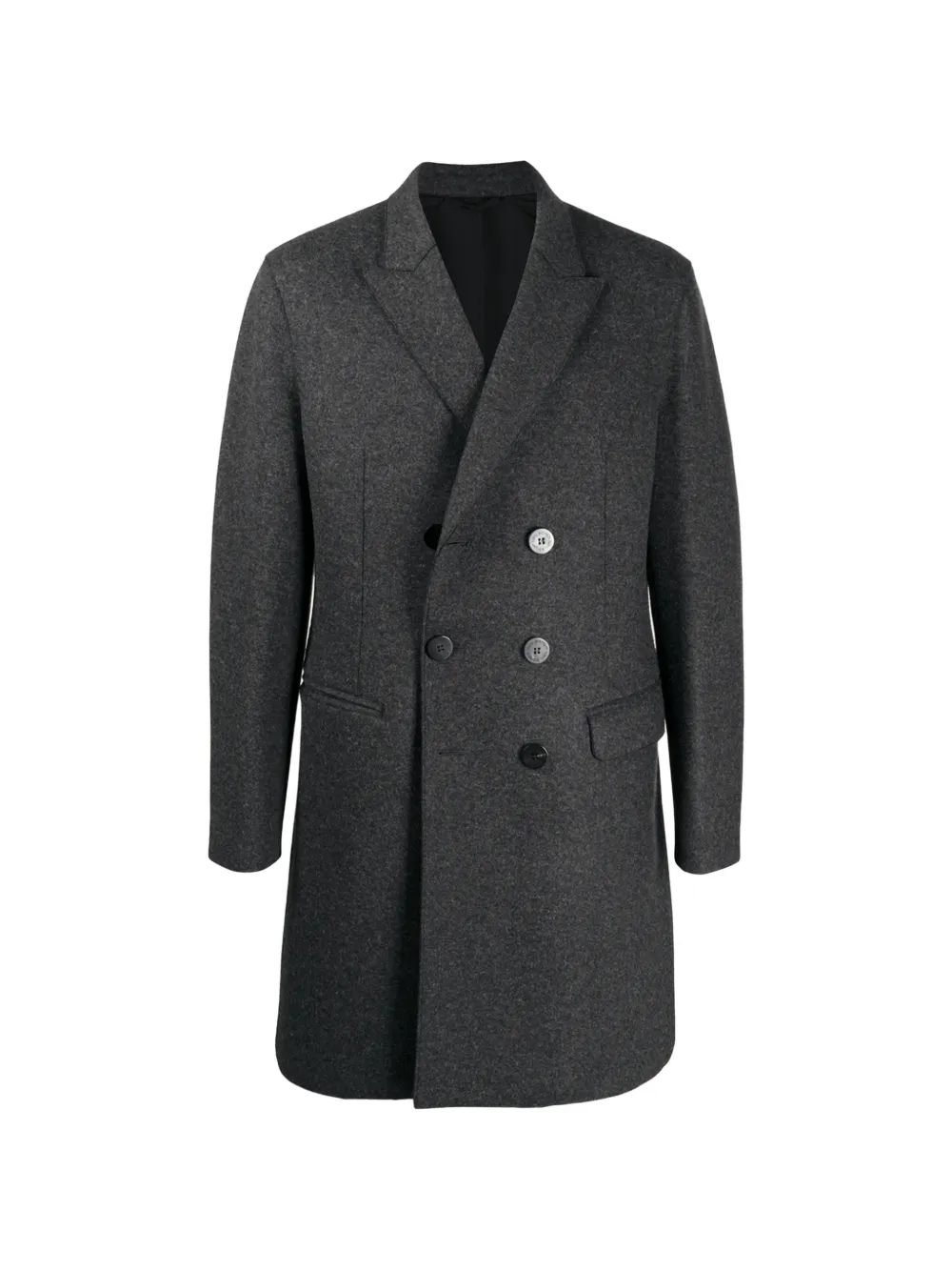 Neil Barrett double-breasted coat - Grau