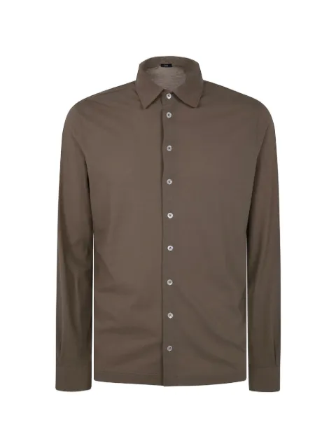 Herno long-sleeve cotton shirt