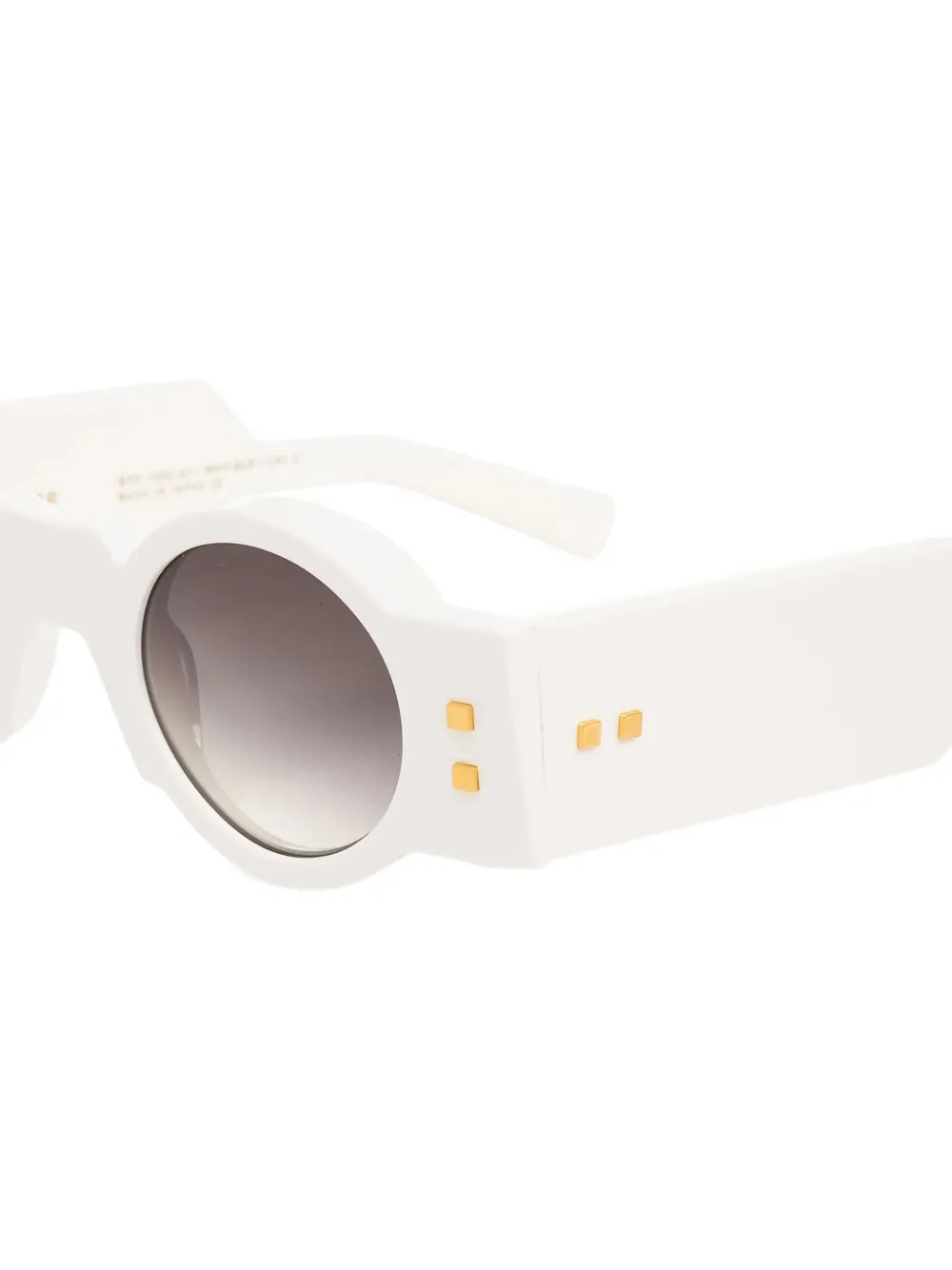 Balmain Eyewear Olivier round-frame sunglasses Wit