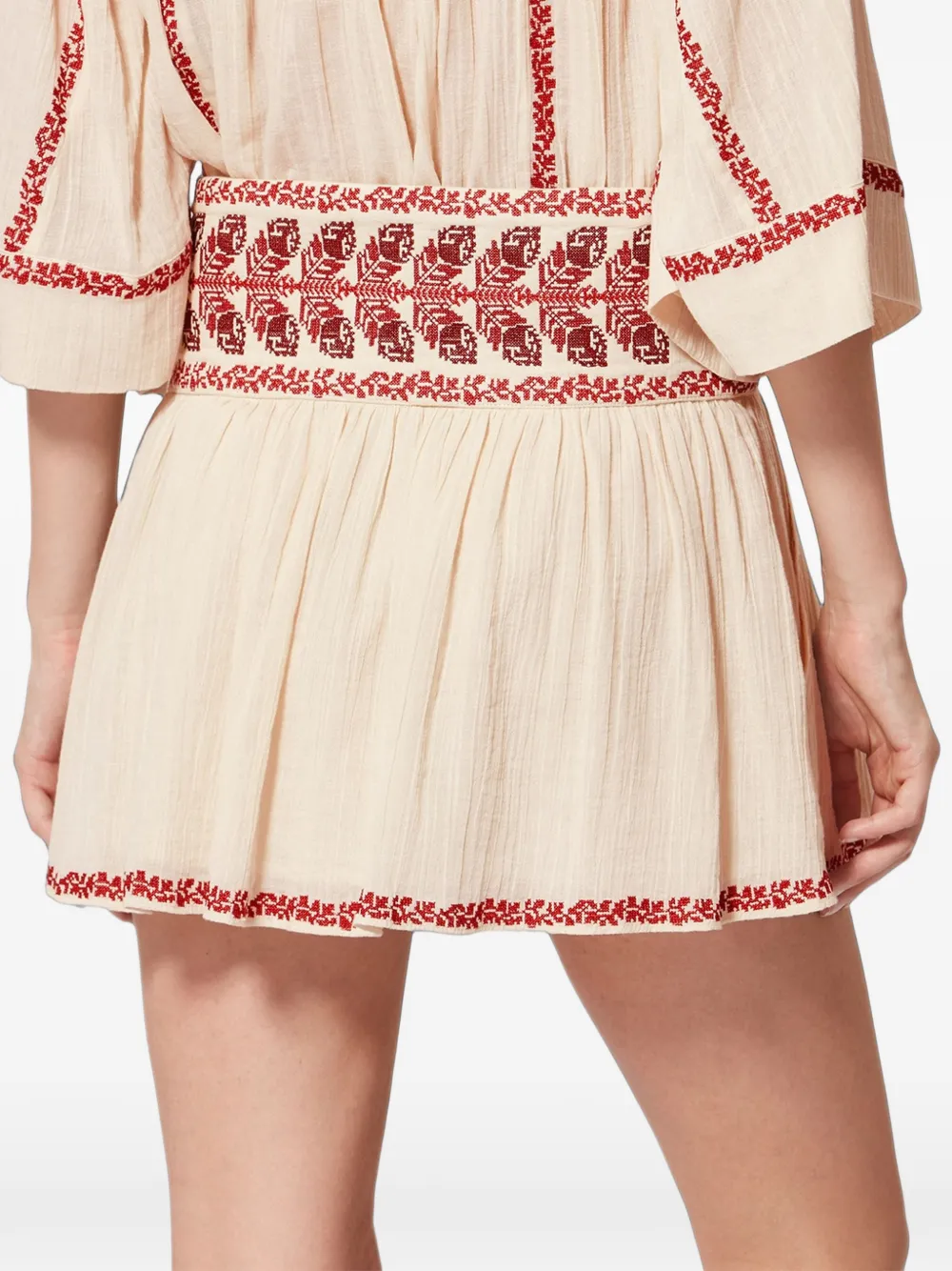 ISABEL MARANT Picadilia skirt Beige