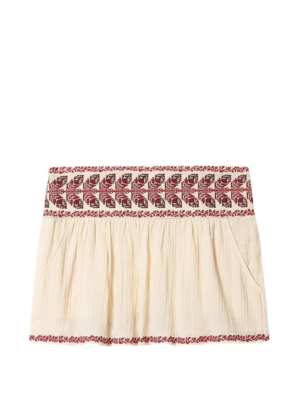 ISABEL MARANT Picadilia skirt - Nude
