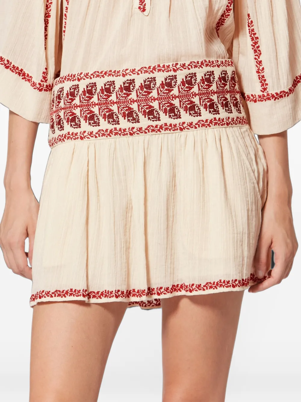 ISABEL MARANT Picadilia skirt Beige