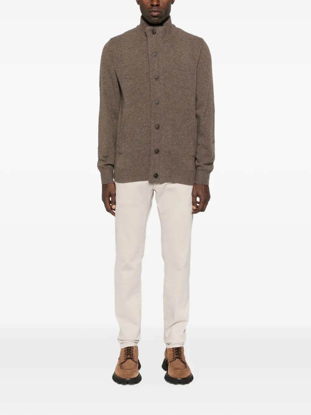 Jacob Cohën Nick slim-fit trousers Beige