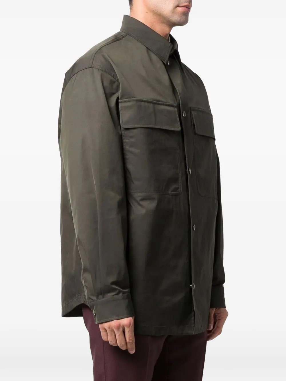 Valentino Garavani shirt-style jacket Groen