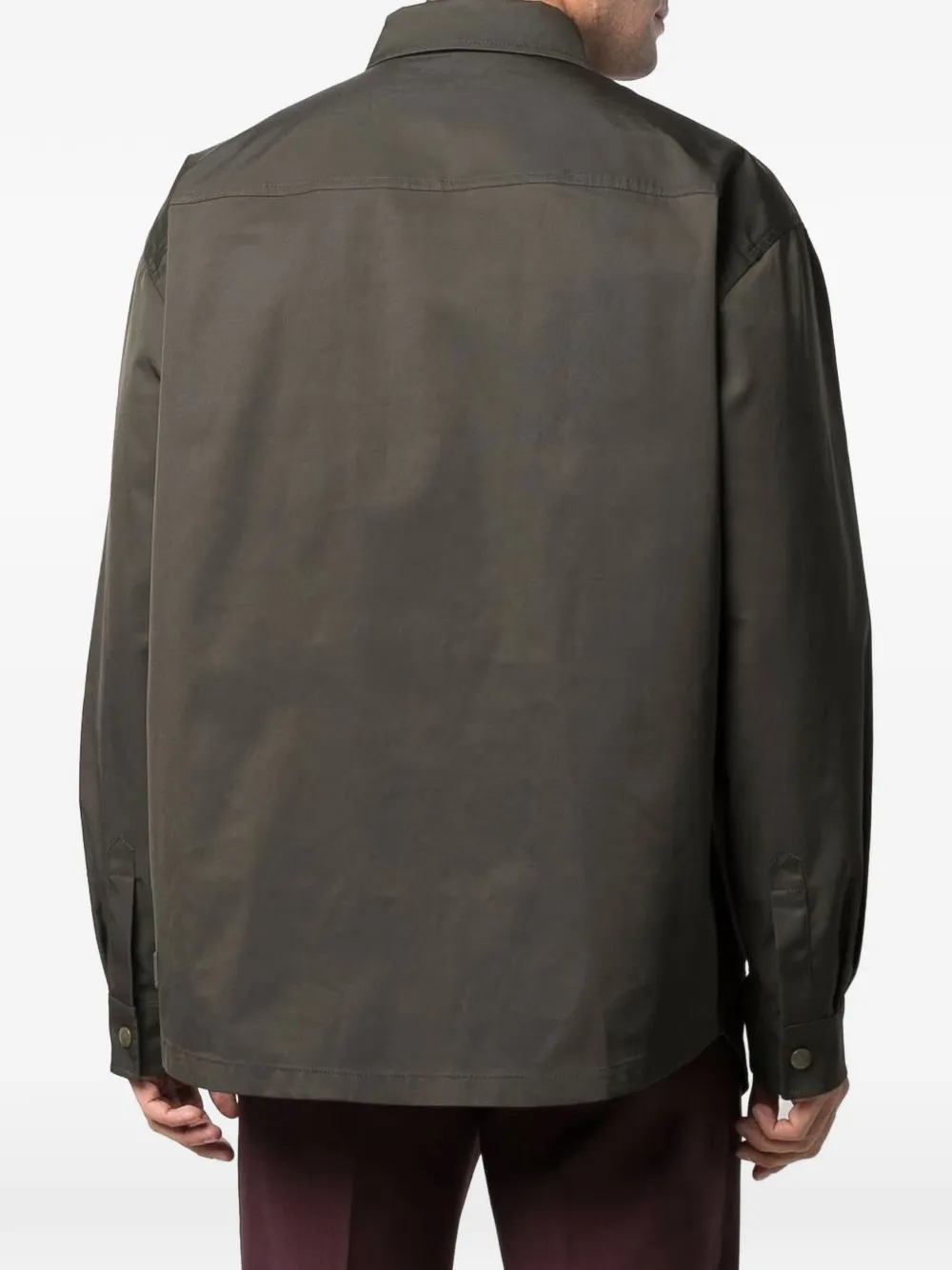 Valentino Garavani shirt-style jacket Groen