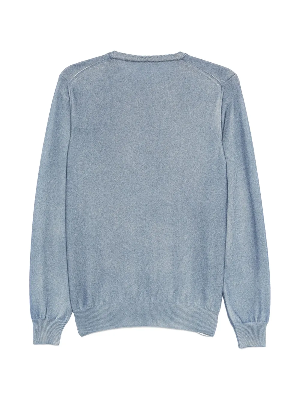 Colombo crew-neck long-sleeve sweater Blauw