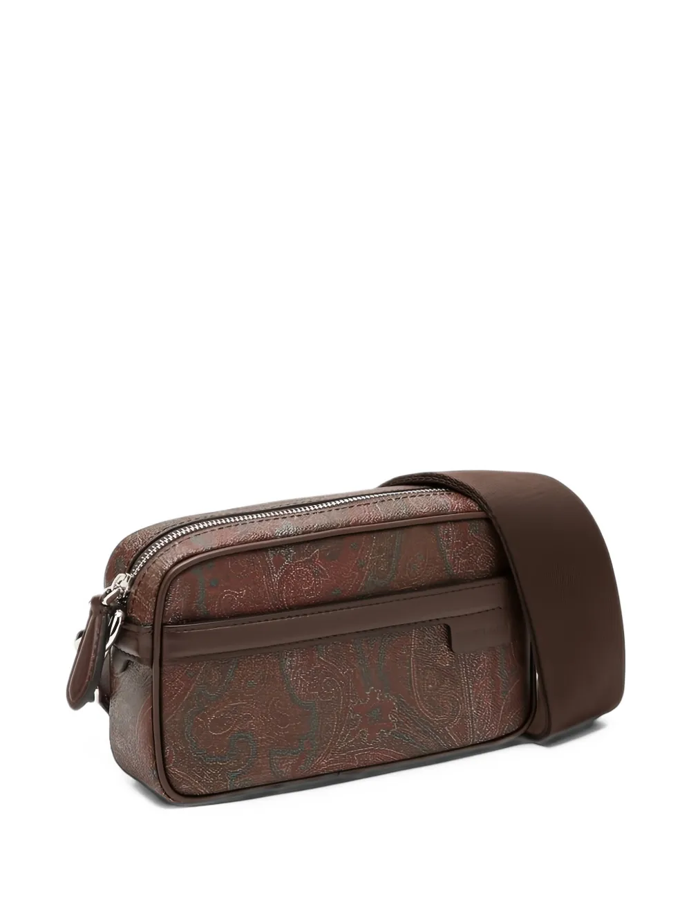 ETRO Arnica paisley-print messenger bag Bruin