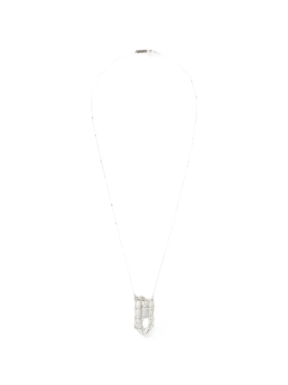 ISABEL MARANT rock crystal necklace - Silver