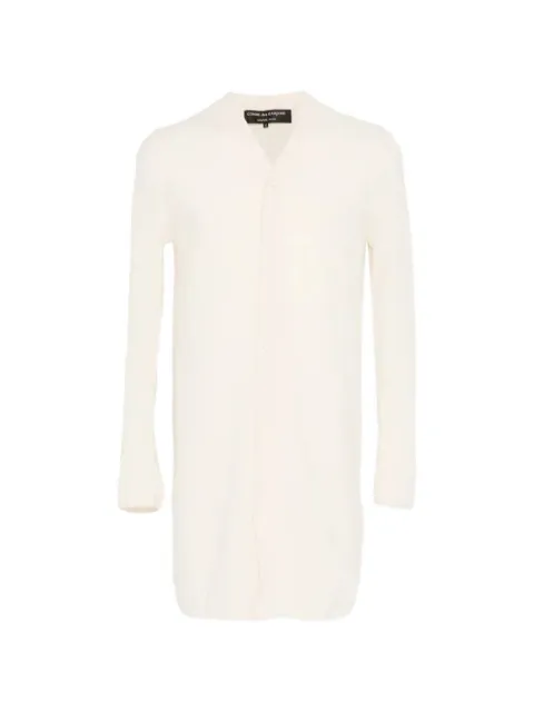 Comme des Garçons Homme Plus longline button-up cardigan