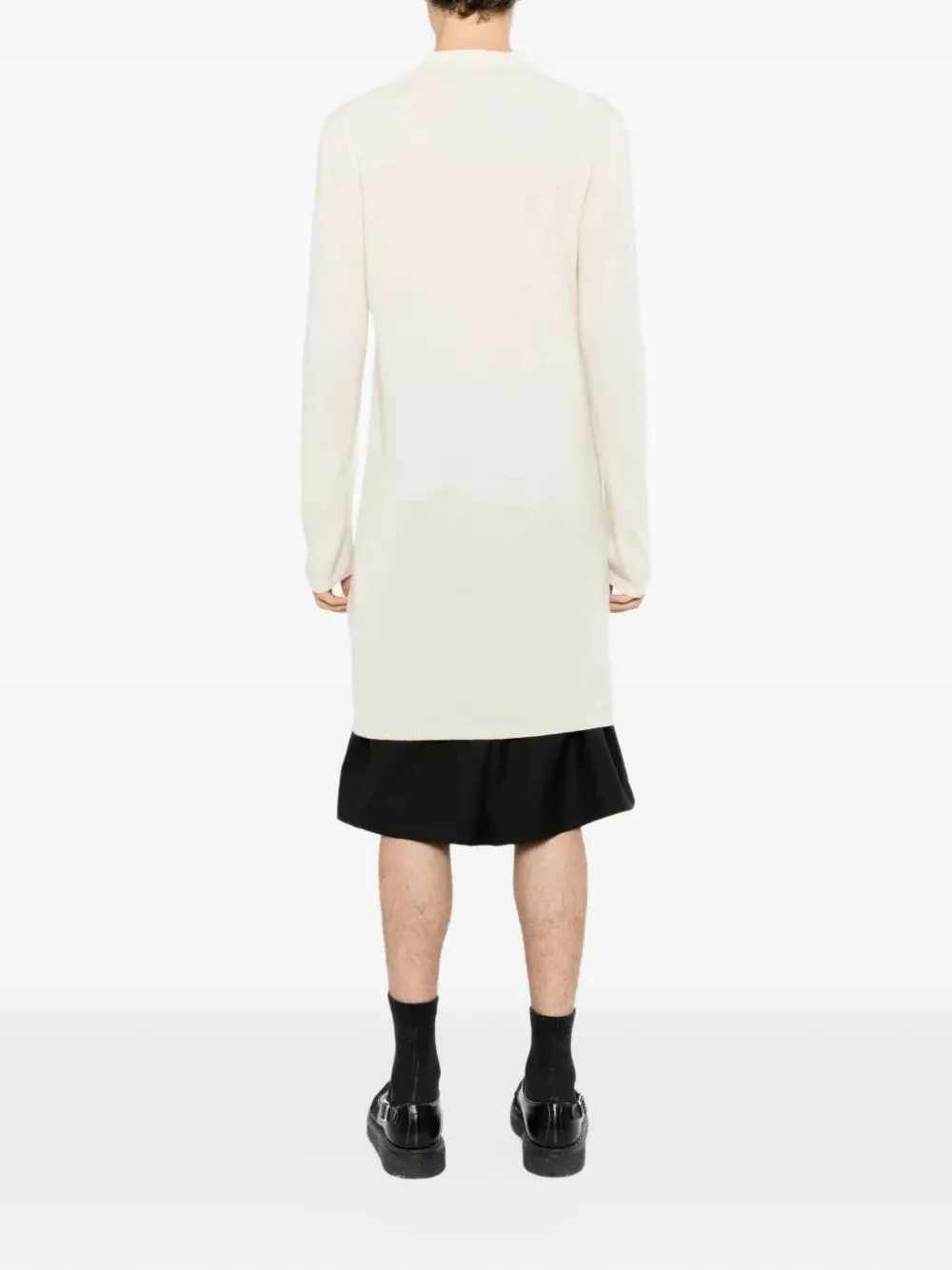 Comme des Garçons Homme Plus Lang vest met knopen Wit