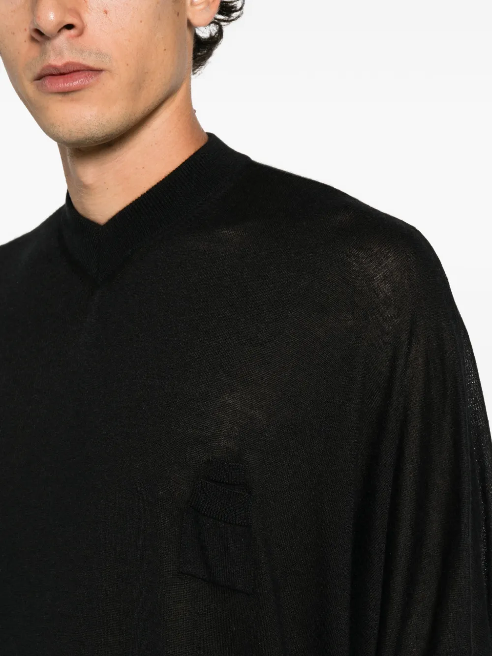 ROT The Transylvania sweater Zwart