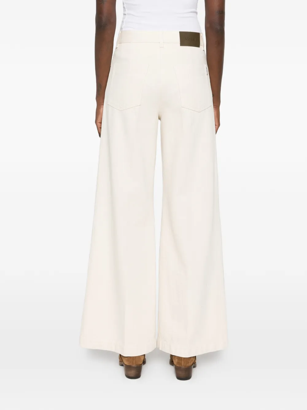 ASPESI wide-leg trousers Beige