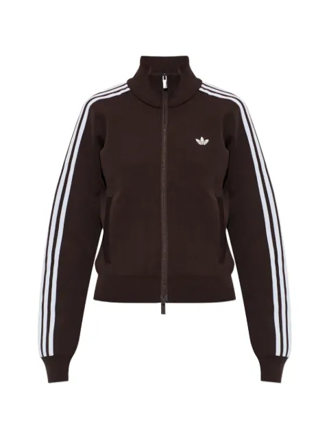 adidas толстовка с вышитым логотипом и полосками