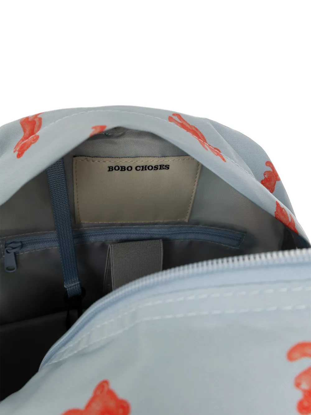 Bobo Choses Softpaw Monster rugzak met beerprint Blauw
