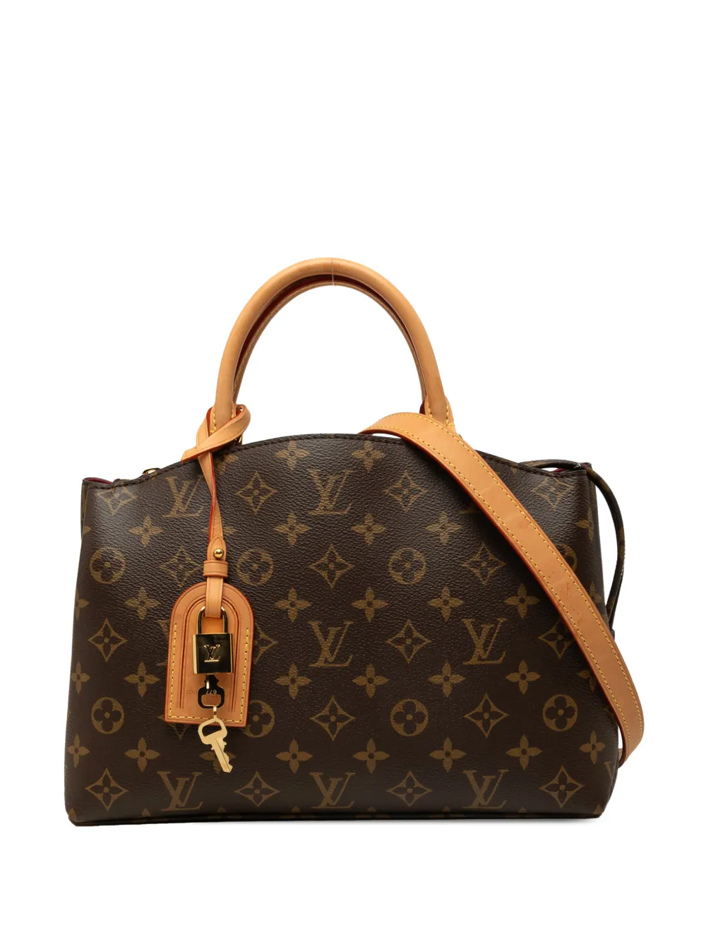 Louis Vuitton Pre-Owned 2021-2026 Monogram Petit Palais satchel - Marrone