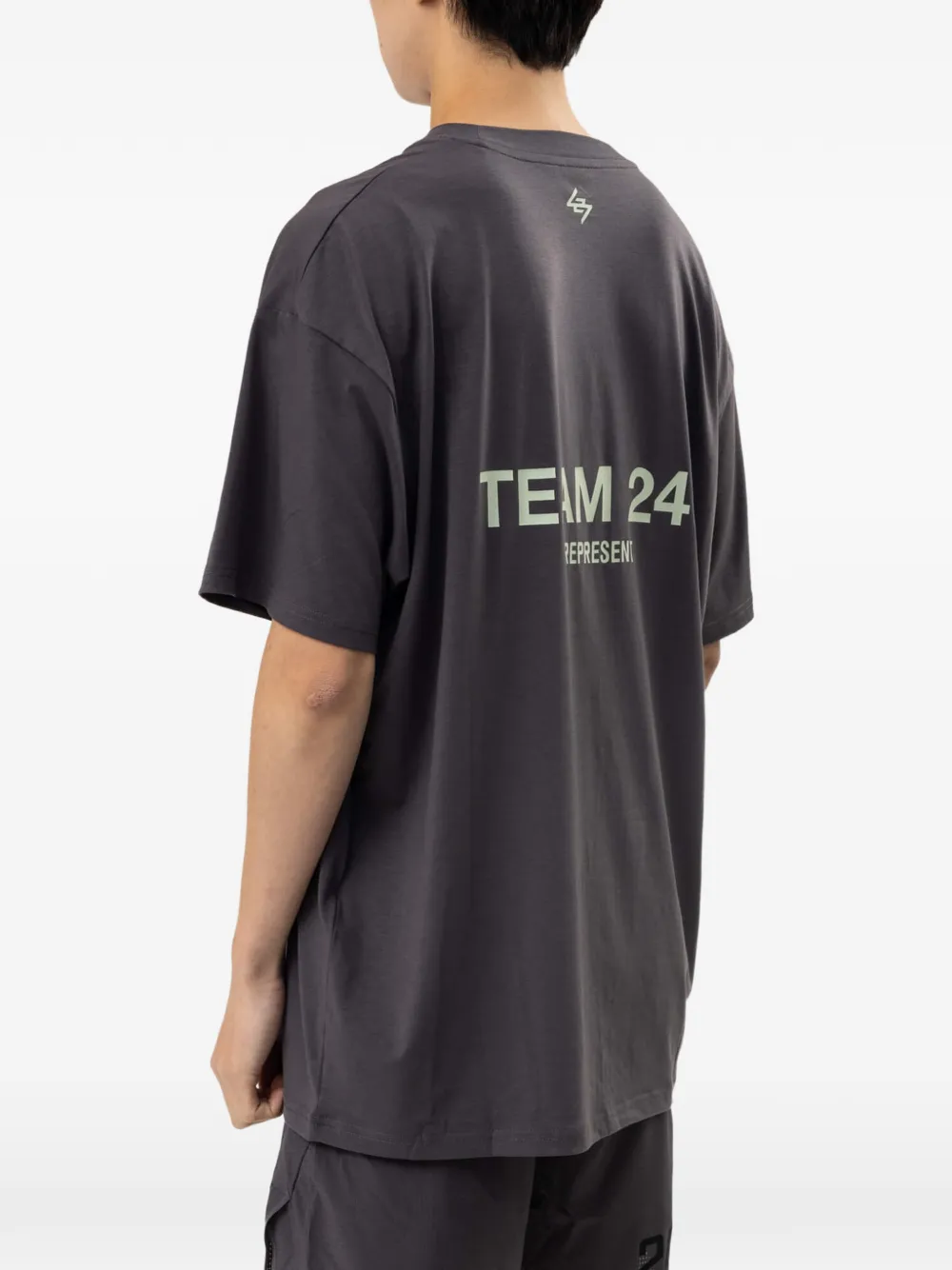 Represent 247 Team oversize T-shirt Grijs