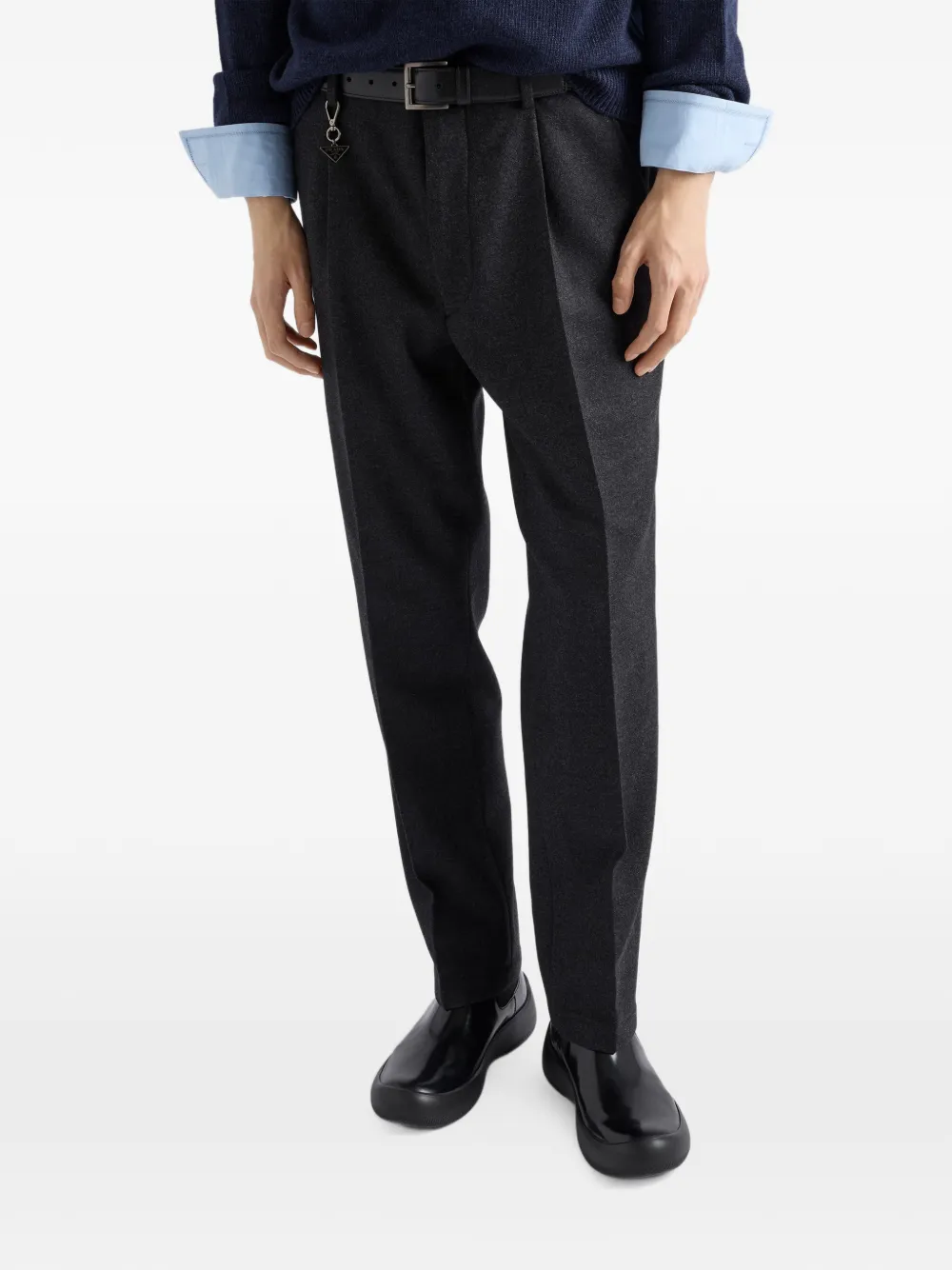 Prada Re-Wool pants Grijs