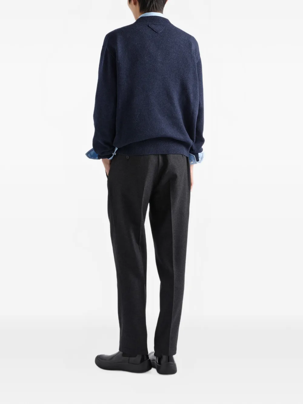 Prada Re-Wool pants Grijs