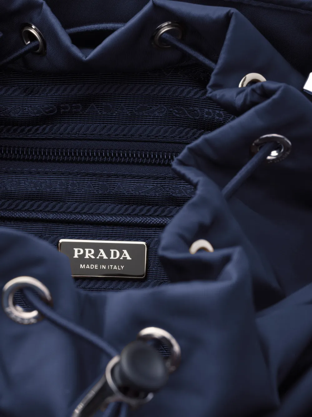 Prada Re-Nylon backpack Blauw