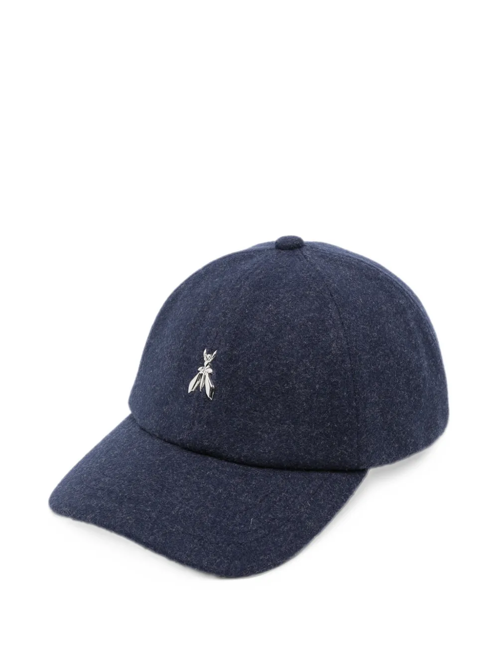 Patrizia Pepe Honkbalpet met logoplakkaat Blauw