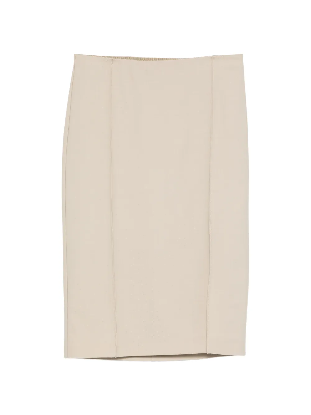 Patrizia Pepe high-waisted pencil skirt - Toni neutri