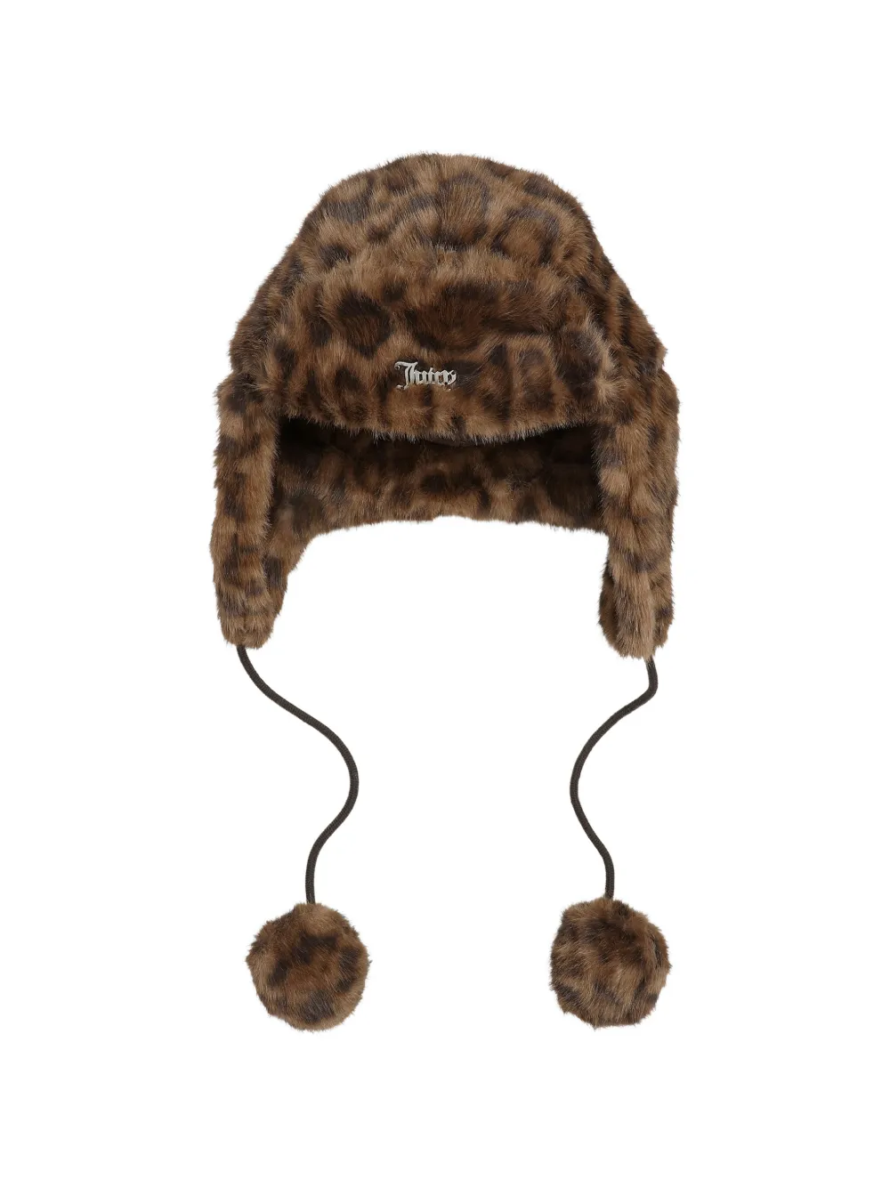 Juicy Couture Hoed met luipaard-print Bruin