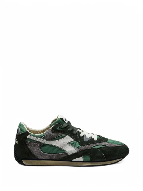 Diadora suede-panelled sneakers
