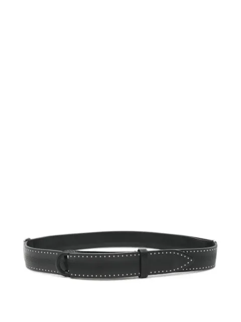 Orciani stud-embellished leather belt