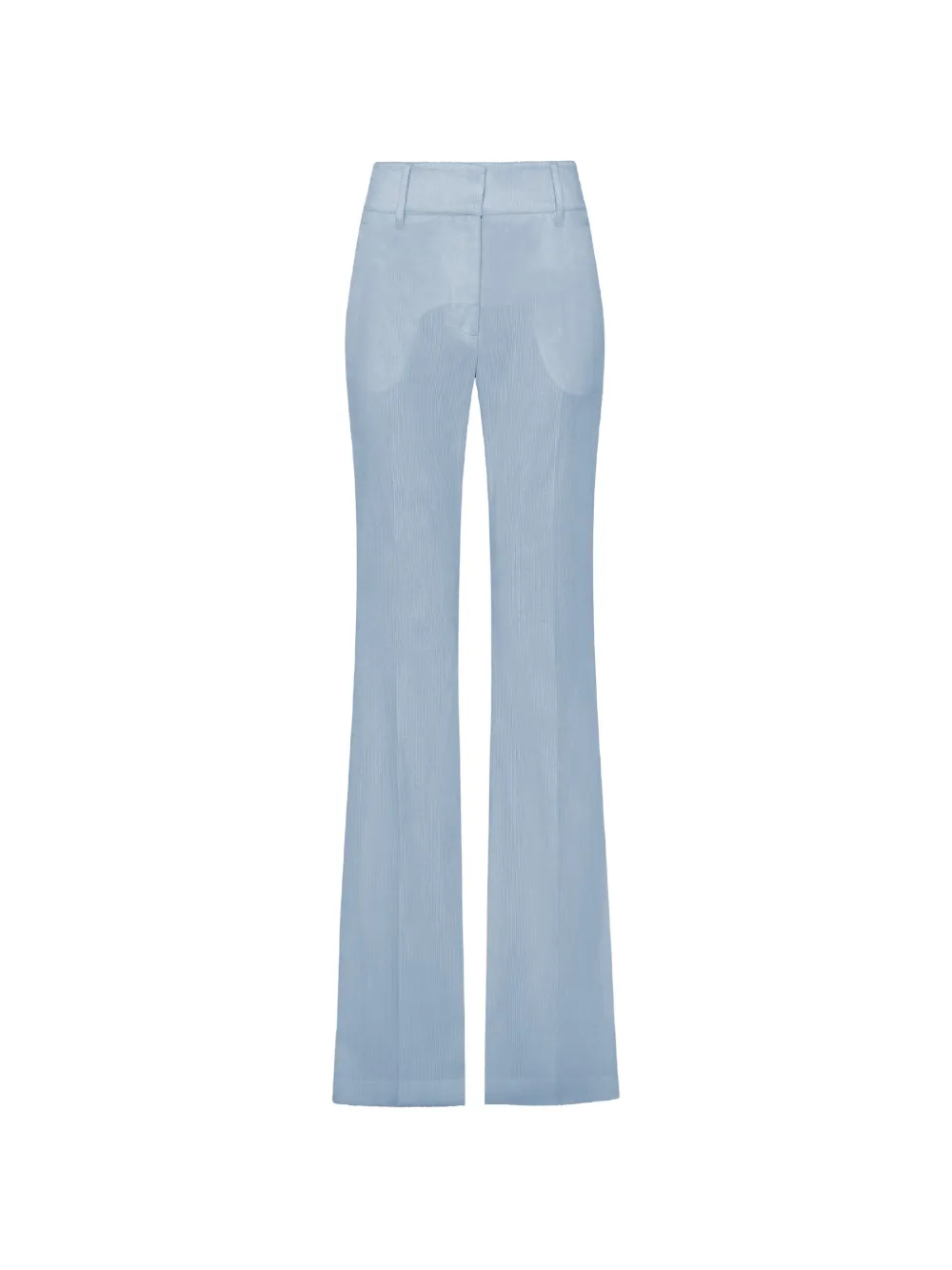 Gabriela Hearst Ianthe corduroy flared trousers Blauw