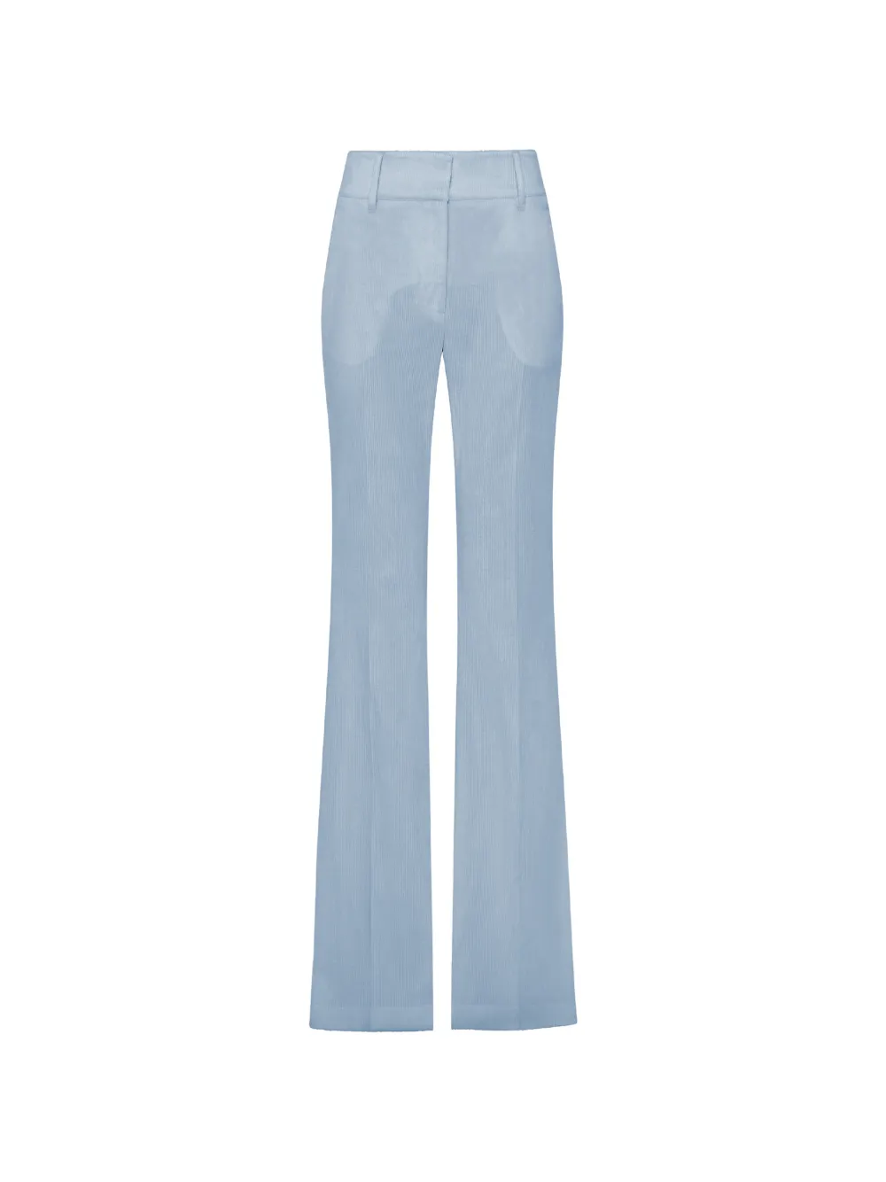 Gabriela Hearst Ianthe corduroy flared trousers Blauw
