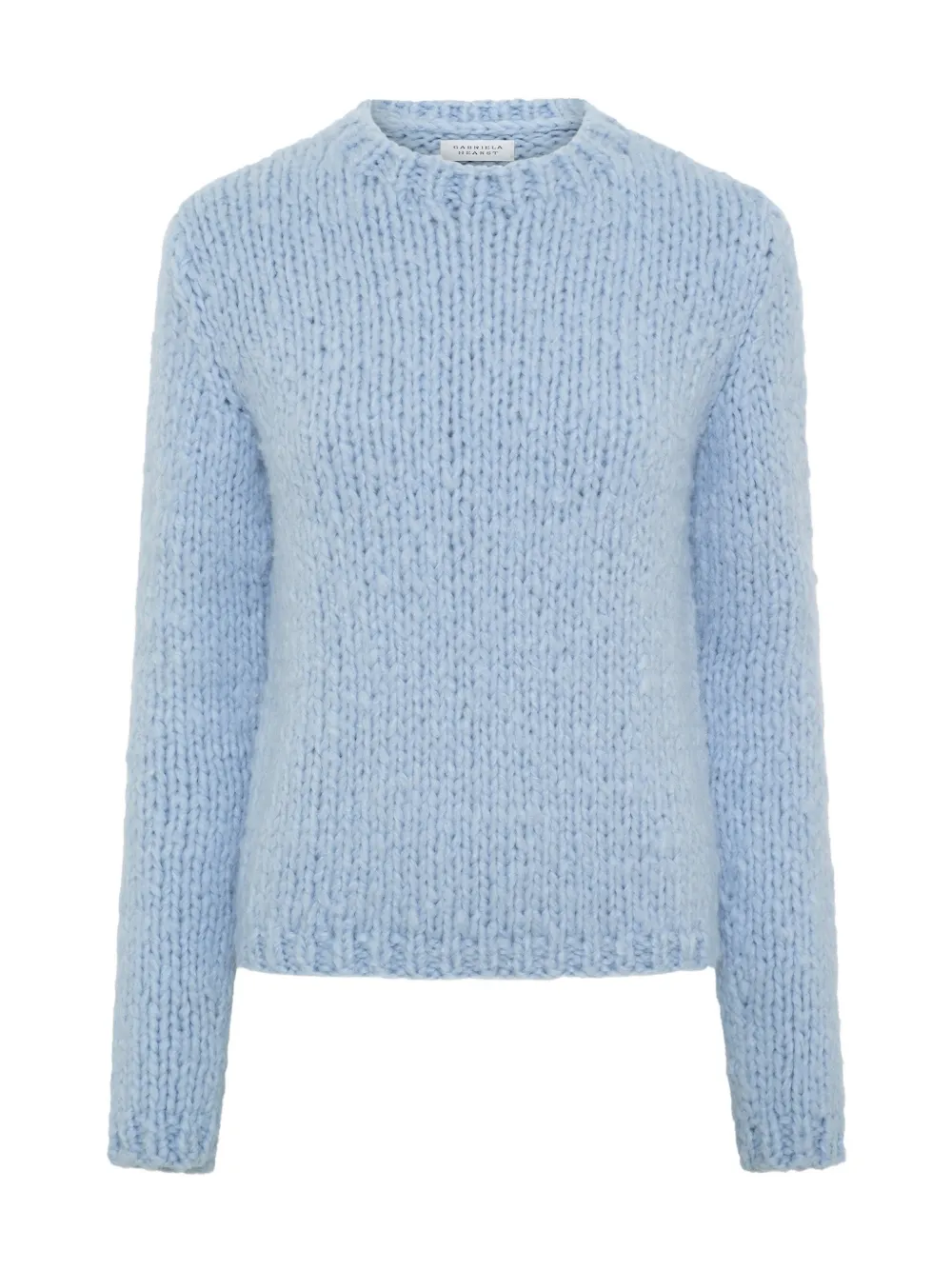 Gabriela Hearst Dalton crew-neck sweater Blauw