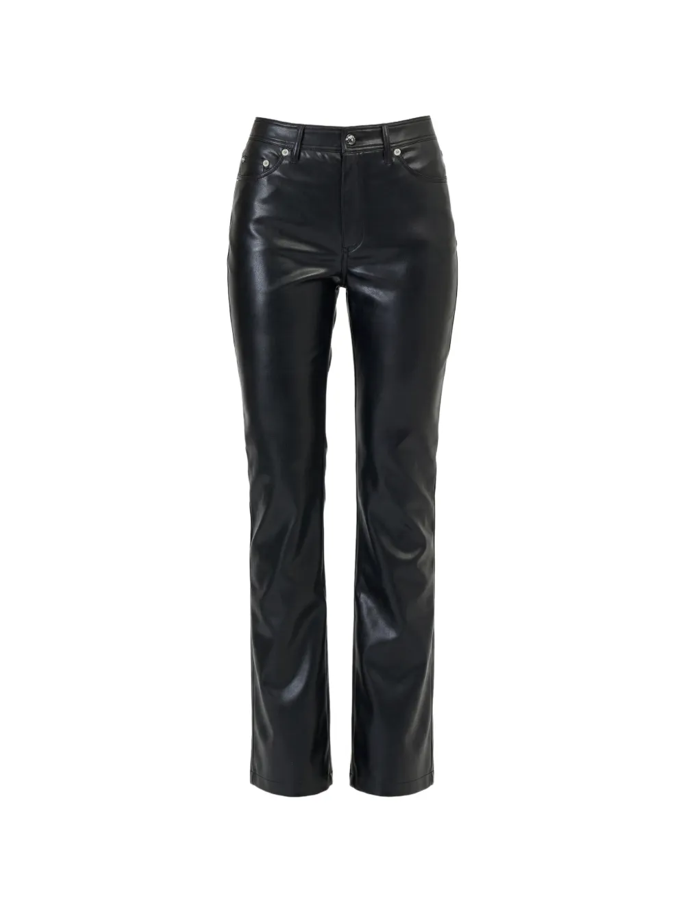 Cinq A Sept Stevie faux-leather trousers Zwart