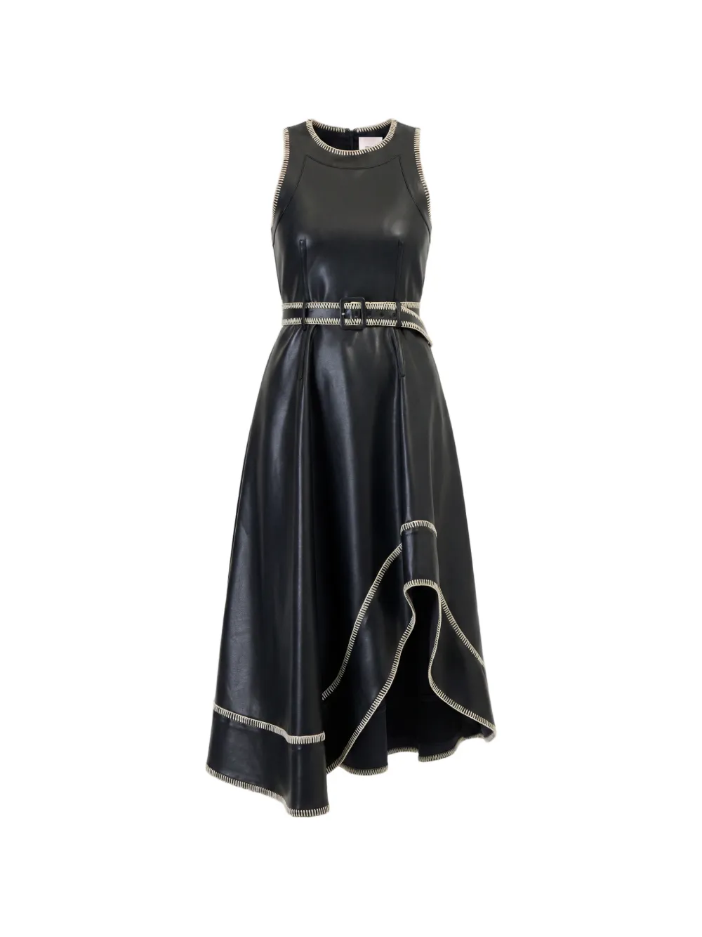 Cinq A Sept Zelda midi dress Zwart