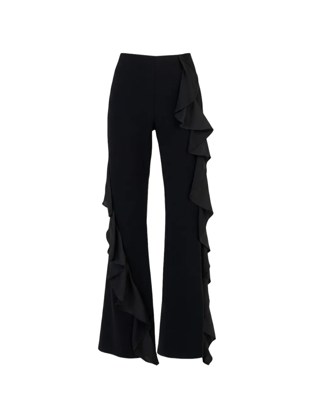 Cinq A Sept Selah ruffled trousers Zwart