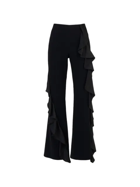 Cinq A Sept pantalones Selah con volantes