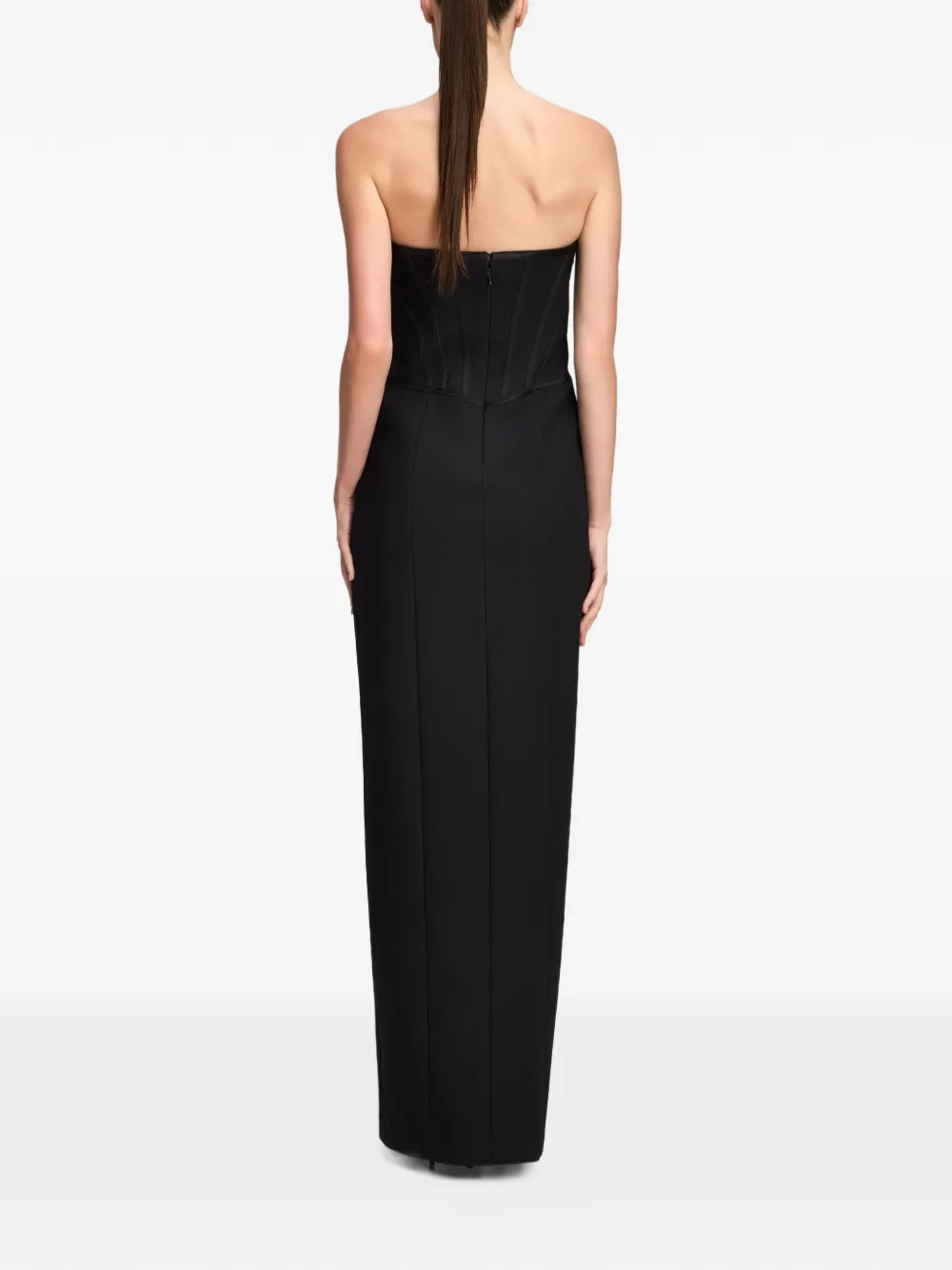 Cinq A Sept Veyenne crystal-embellished maxi dress Zwart